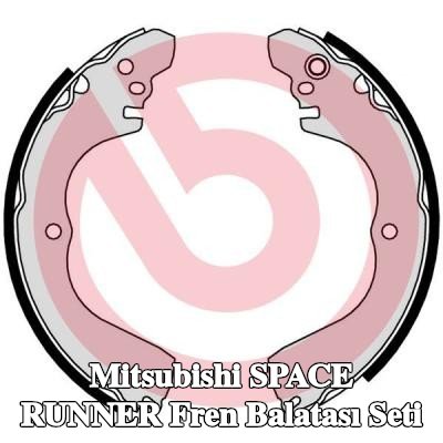 BREMBO Fren Balatası Seti — Mitsubishi Space Runner