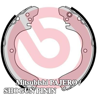 BREMBO مجموعة أحذية الفرامل — Mitsubishi Pajero / Shogun Pinin