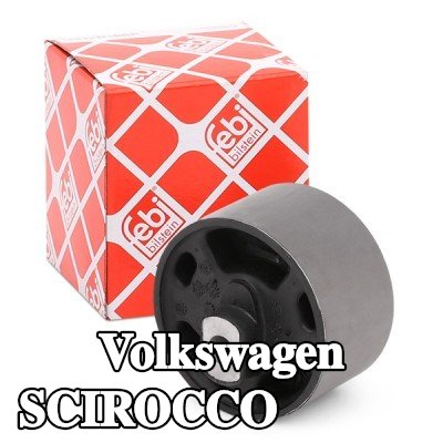 FEBI BILSTEIN حامل المحرك الأيمن, المطاط الصناعي — 1990 Volkswagen Scirocco