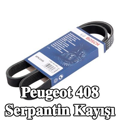 BOSCH Serpantin kayışı 1045mm, Number of ribs: 6 — Peugeot 408