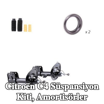 RIDEX Süspansiyon kiti, amortisörler — 2012 Citroën C4