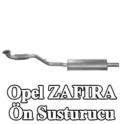 VEGAZ Ön susturucu Ön — 2008 Opel Zafira