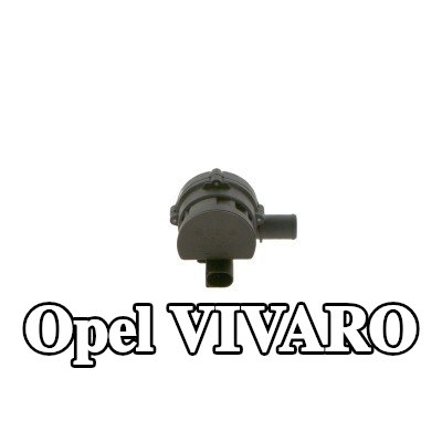 BOSCH مضخة المياه, مدفأة الانتظار بدون حامل — 2012 Opel Vivaro
