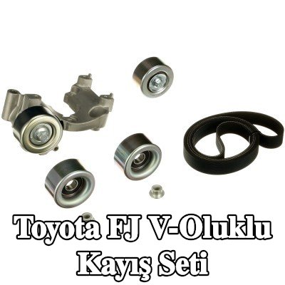 GATES V-Ribbed Kayış Seti Micro-V Kiti — Toyota Fj