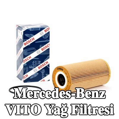 BOSCH Contalı/sızdırmazlık elemanlı yağ filtresi — 2000 Mercedes-Benz Vito