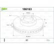 VALEO Ön aks fren diski, Outer Diameter: 240mm, Havalandırmalı — Ford Courier (1)