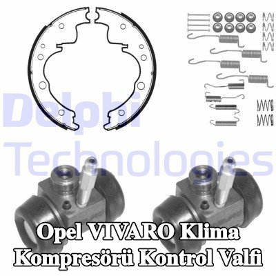 DELPHI Klima kompresörü kontrol valfi — 2012 Opel Vivaro