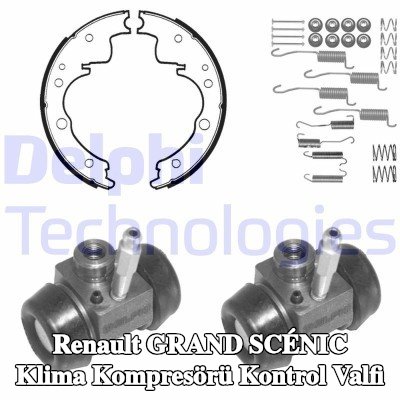 DELPHI Klima kompresörü kontrol valfi — 2004 Renault Grand Scénic