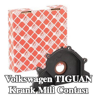 FEBI BILSTEIN Krank mili contası PTFE (politetrafloroetilen), flanş ile — Volkswagen Tiguan