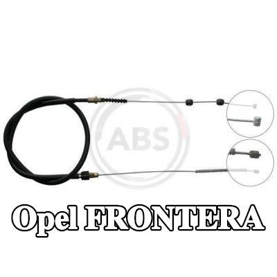 A.B.S. كابل فرامل اليد 1665mm — 1997 Opel Frontera