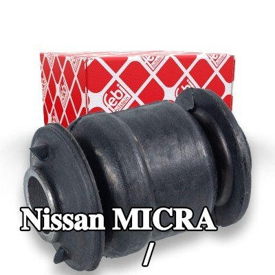 FEBI BILSTEIN جلبة الذراع الخلفي / ذراع التعليق الأمامي, المحور الأمامي السفلي — 1990 Nissan Micra