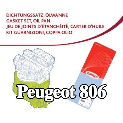 CORTECO مجموعة حشيات علبة المرافق مع مانع تسرب العمود المرفقي — 1994 Peugeot 806