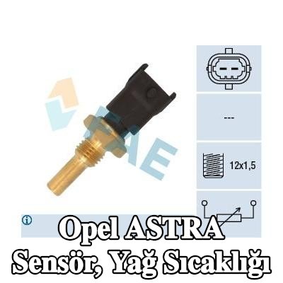 FAE Sensör, yağ sıcaklığı — Opel Astra