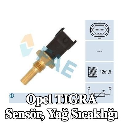 FAE Sensör, yağ sıcaklığı — Opel Tigra