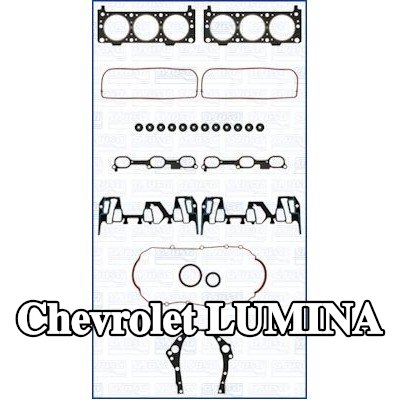 AJUSA مجموعة حشيات كاملة, محرك مزود بحشية رأس الأسطوانة, مع أختام ساق الصمام, FIBERMAX — Chevrolet Lumina