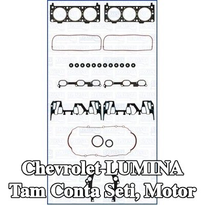AJUSA Tam Conta Seti, silindir kapağı contalı motor, valf gövdesi contalı, FIBERMAX — Chevrolet Lumina