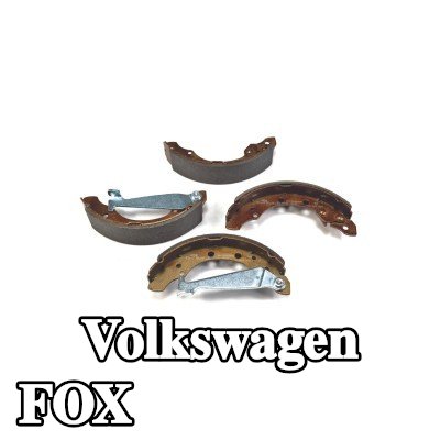 HELLA مجموعة أحذية الفرامل مع ذراع فرامل اليد — Volkswagen Fox