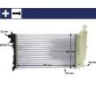 MAHLE Vidalı motor radyatörü — Citroën Saxo (1)
