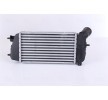 NISSENS Hızlı bağlantı parçası olmayan Intercooler, Sol konektör, açılı — 2003 Citroën C2 (3)