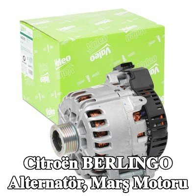 VALEO Alternatör, marş motoru — 2011 Citroën Berlingo