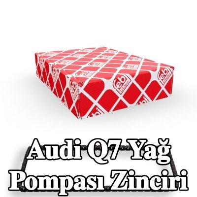 FEBI BILSTEIN Yağ pompası zinciri Orta, Alt — 2012 Audi Q7
