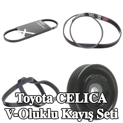RIDEX V-Oluklu Kayış Seti — 1997 Toyota Celica