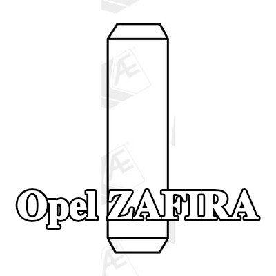 AE أدلة الصمامات — Opel Zafira