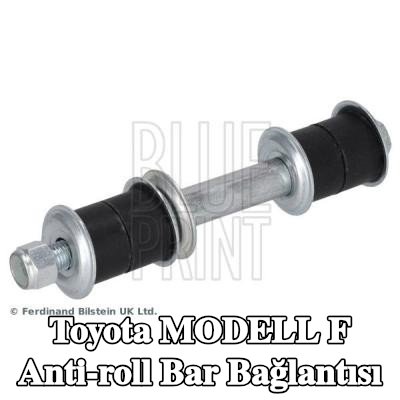 BLUE PRINT Ön aks sol anti-roll bar bağlantısı, Ön Aks Sağ, Çelik, lastik yastıklı, pullarla — Toyota Modell F
