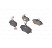 BOSCH Fren balatası seti 18, 4mm, gıcırtı önleyici plaka ile, cıvata/vida ile, aksesuarlarla — 2005 Citroën C6 (3)
