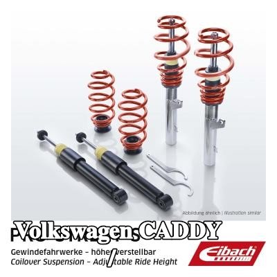 EIBACH مجموعة التعليق، نوابض لولبية / ممتصات صدمات — Volkswagen Caddy
