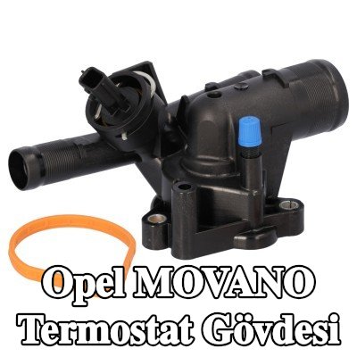 FEBI BILSTEIN Conta/sızdırmazlık elemanı ile termostat muhafazası, sensörlü — 2012 Opel Movano