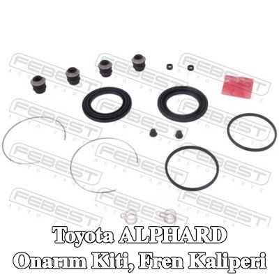 FEBEST Onarım Kiti, fren kaliperi — 2003 Toyota Alphard