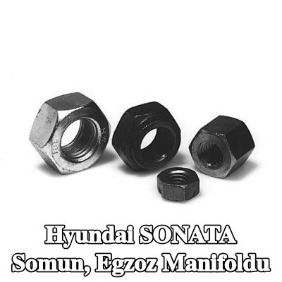 VEGAZ Somun, egzoz manifoldu — 1990 Hyundai Sonata