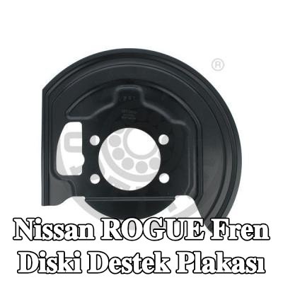 OPTIMAL Fren diski destek plakası Ön Aks Sağ — Nissan Rogue
