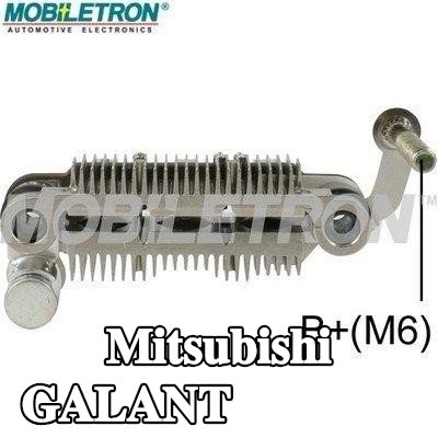 MOBILETRON المقوم، المولد — 1990 Mitsubishi Galant
