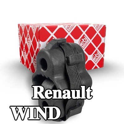 FEBI BILSTEIN حامل العادم المحور الخلفي — Renault Wind