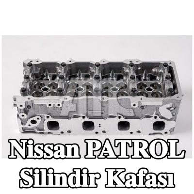 AMC Valf kılavuzları ile silindir kafası, valf yuvaları ile, eksantrik mili (ler), valf yayları olmadan, valfsız — Nissan Patrol