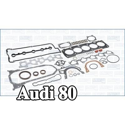 AJUSA مجموعة حشيات كاملة, محرك مزود بحشية رأس الأسطوانة, مع أختام ساق الصمام, FIBERMAX — 1995 Audi 80