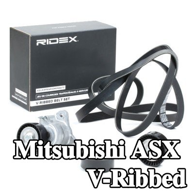 RIDEX مجموعة أحزمة V-Ribbed — Mitsubishi Asx