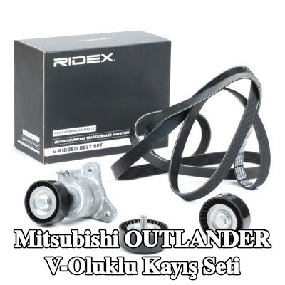 RIDEX V-Oluklu Kayış Seti — 2012 Mitsubishi Outlander