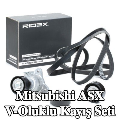 RIDEX V-Oluklu Kayış Seti — Mitsubishi Asx