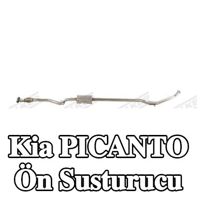 WALKER Montaj parçaları olmayan ön susturucu — Kia Picanto