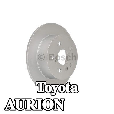 BOSCH القطر الخارجي لقرص المكابح: 281mm, صلب, مطلي — Toyota Aurion