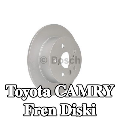 BOSCH Fren diski Dış Çap: 281mm, düz, Kaplamalı — Toyota Camry