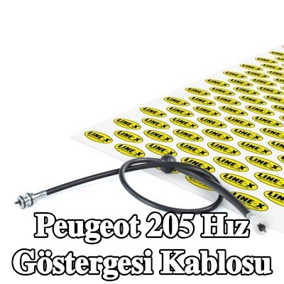 LINEX Hız göstergesi kablosu — Peugeot 205