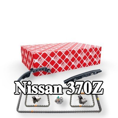 FEBI BILSTEIN طقم سلسلة التوقيت مع شداد السلسلة, مع سكك انزلاقية — Nissan 370z
