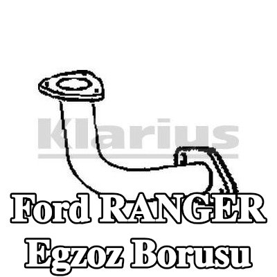 VEGAZ Egzoz Borusu — 2002 Ford Ranger