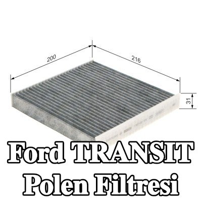 BOSCH Polen filtresi Aktif Karbon Filtresi — 2012 Ford Transit