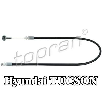 TOPRAN كابل غطاء المحرك - الأمامي — Hyundai Tucson