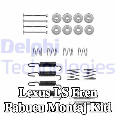 DELPHI Fren pabucu montaj kiti — 1990 Lexus Ls